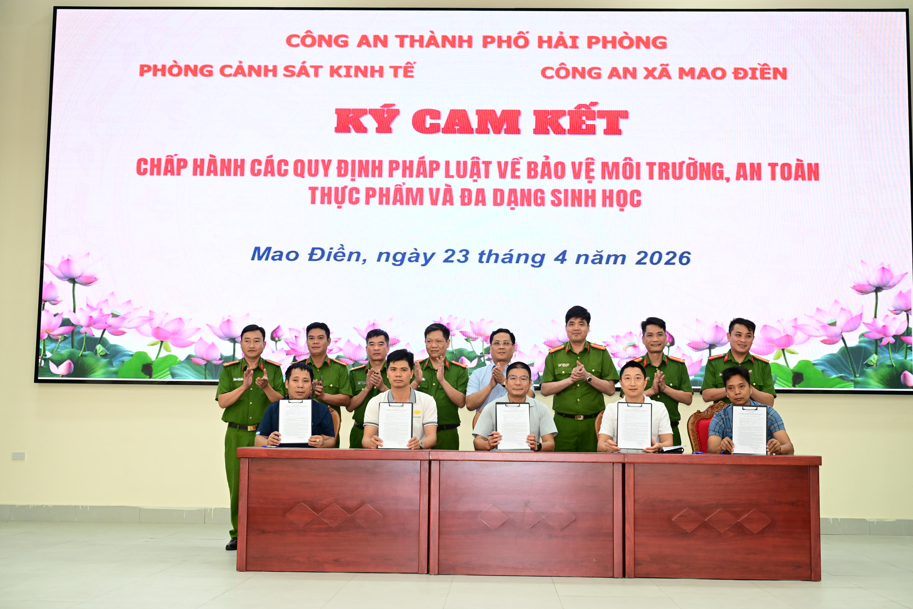 Phòng Cảnh sát điều tra tội phạm về tham nhũng, kinh tế, buôn lậu và môi trường: Lan tỏa ý thức chấp hành pháp luật về bảo vệ môi trường, an toàn thực phẩm và đa dạng sinh học